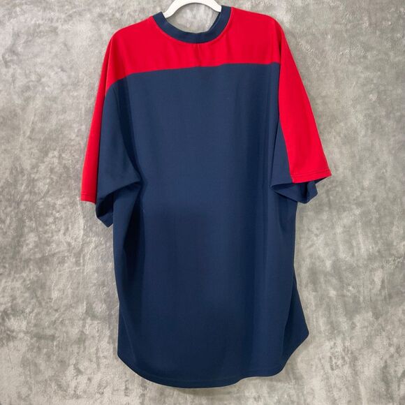 Nike Texas Rangers Shirt Mens XL MLB Baseball center swoosh Polyester Blue - Picture 4 of 10